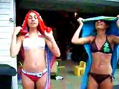 Free Porn Hot Turkish Teens In Bikini Putting On Their Turbants